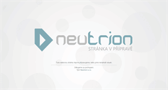 Desktop Screenshot of neutrion.cz
